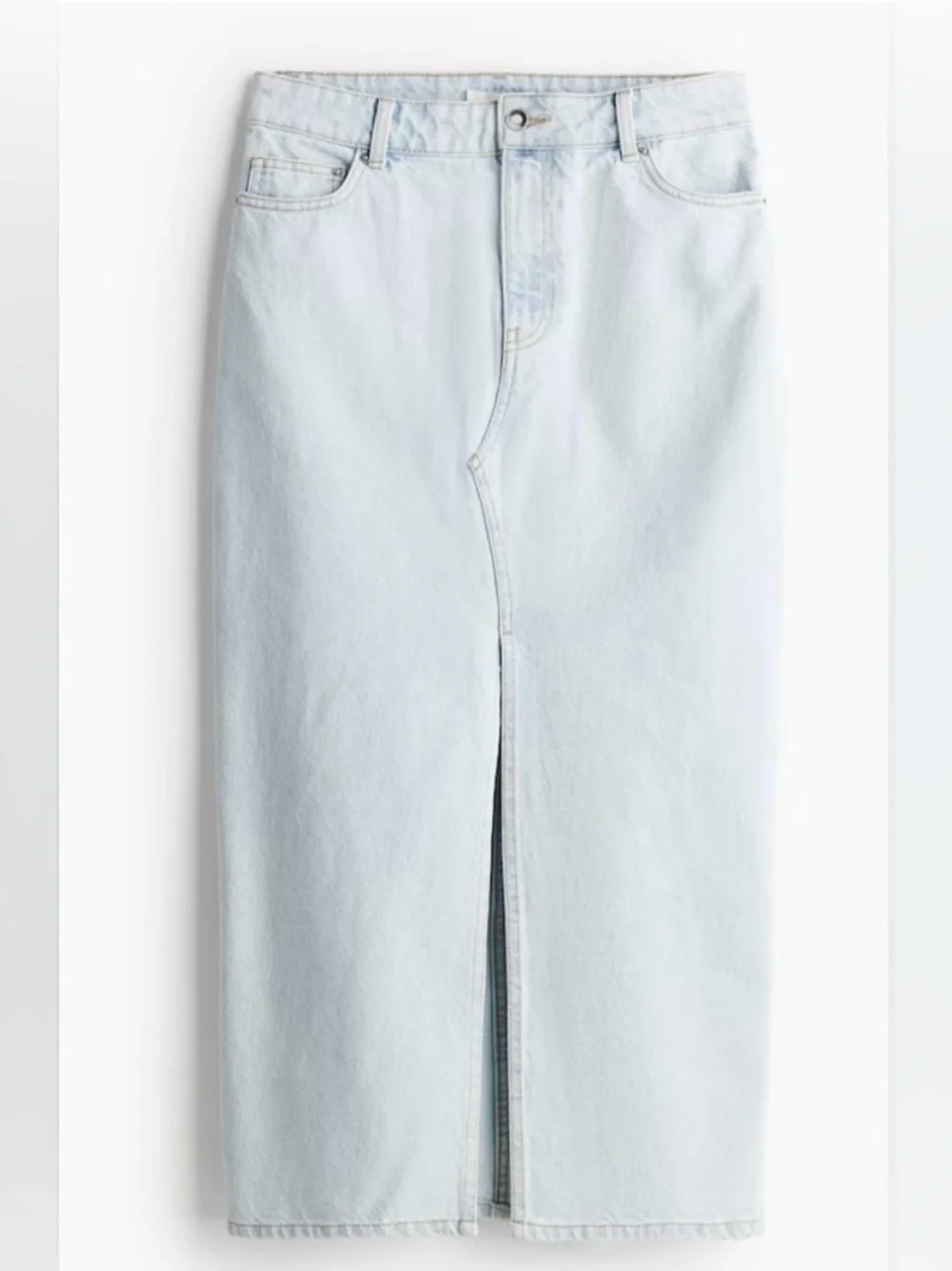 H&M DENIM MIDI SKIRT